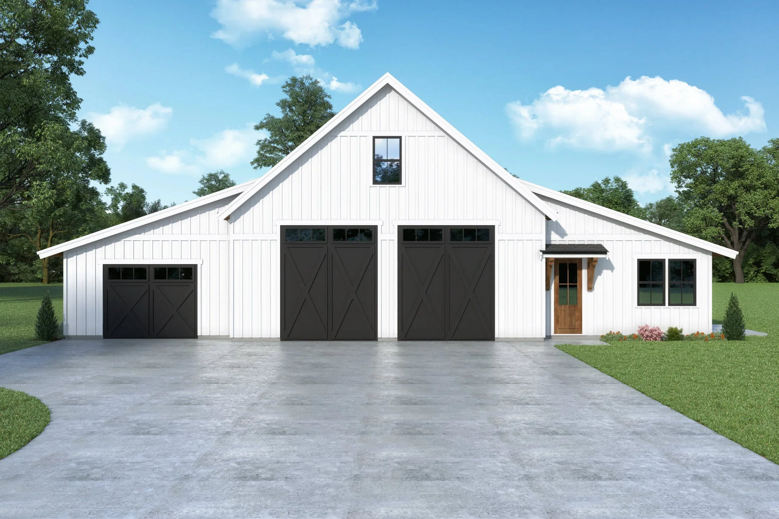 1 Bedroom Barndominium Floor Plans