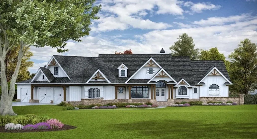House Plans with Separate In-Law Wing