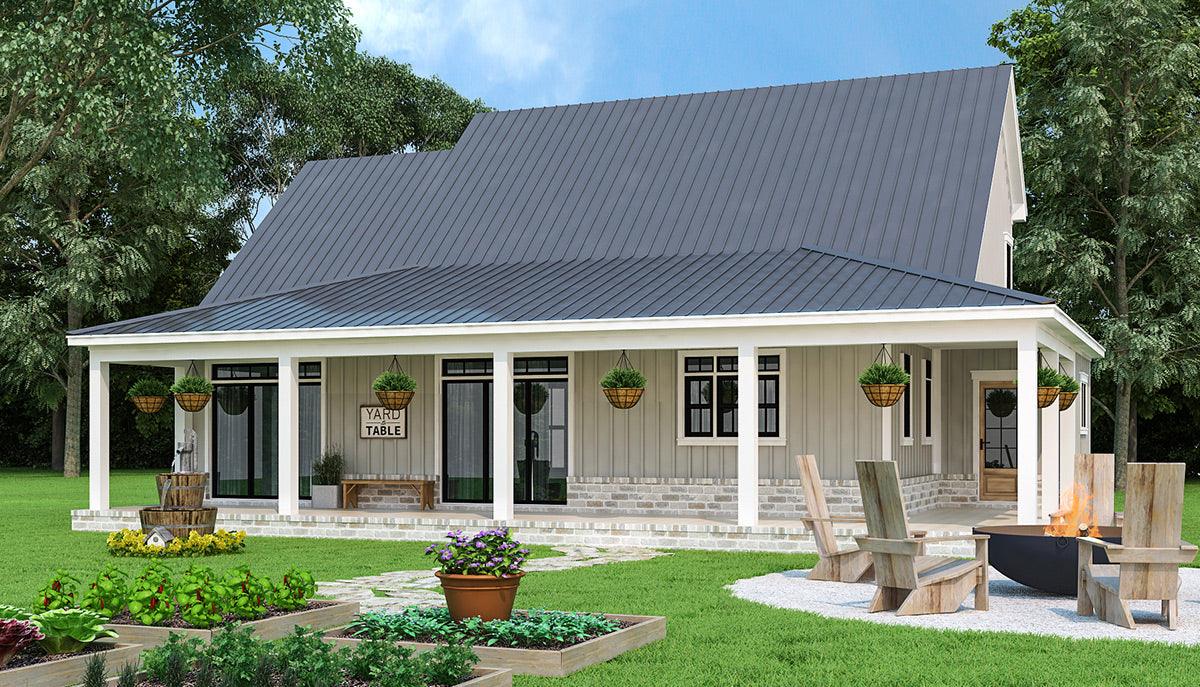 Wrap-around Porch - Archival Designs House Plans