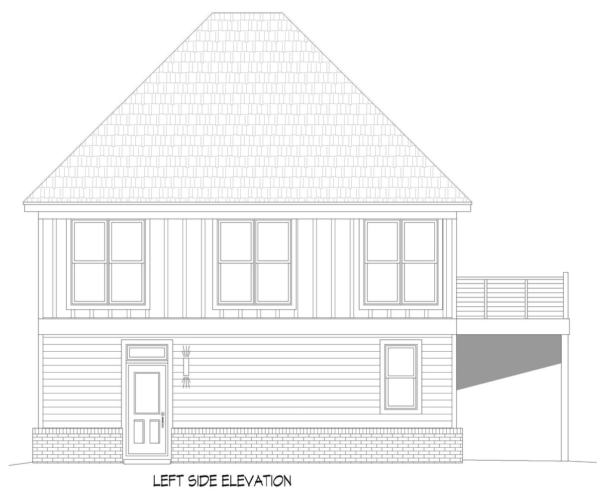 L7340-A Nashville 2.5 A.D.U House Left