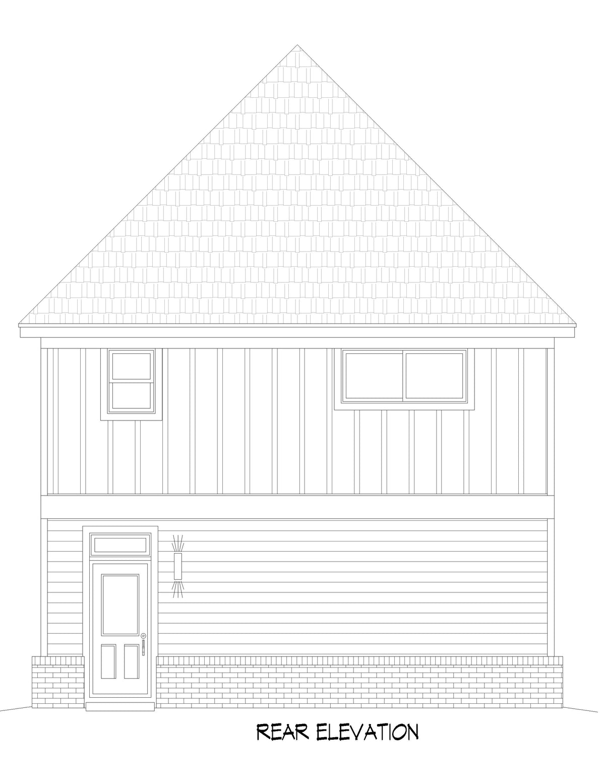 L7340-A Nashville 2.5 A.D.U House Rear