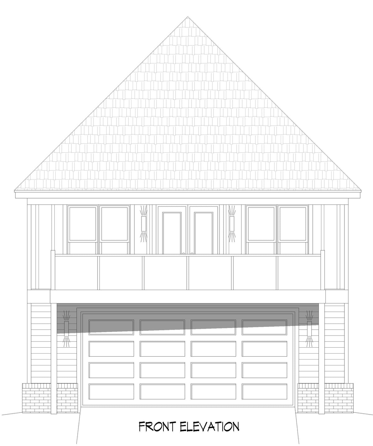 L7305-A Nashville A.D.U. House Front