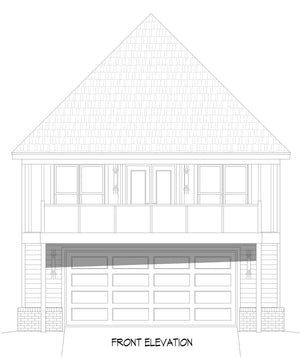 L7305-A Nashville A.D.U. House Front