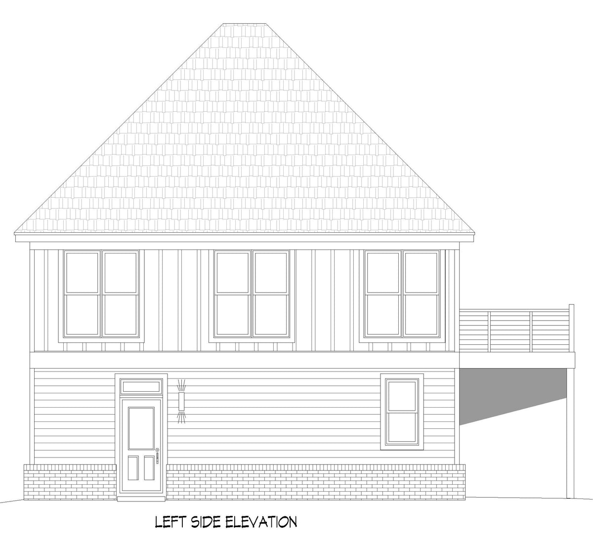 L7305-A Nashville A.D.U. House Left