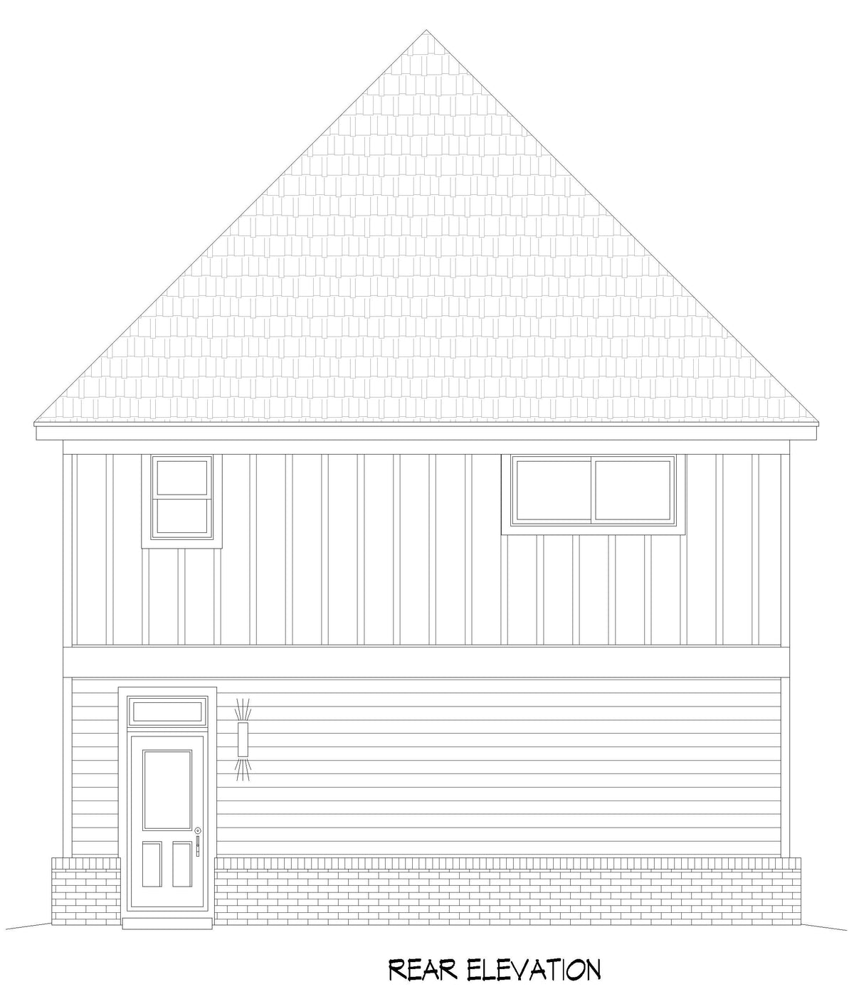 L7305-A Nashville A.D.U. House Rear