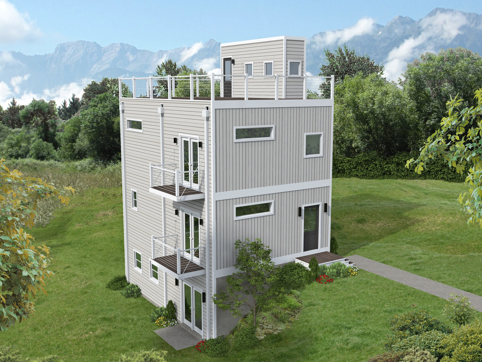 L7339-A Keystone House Plan