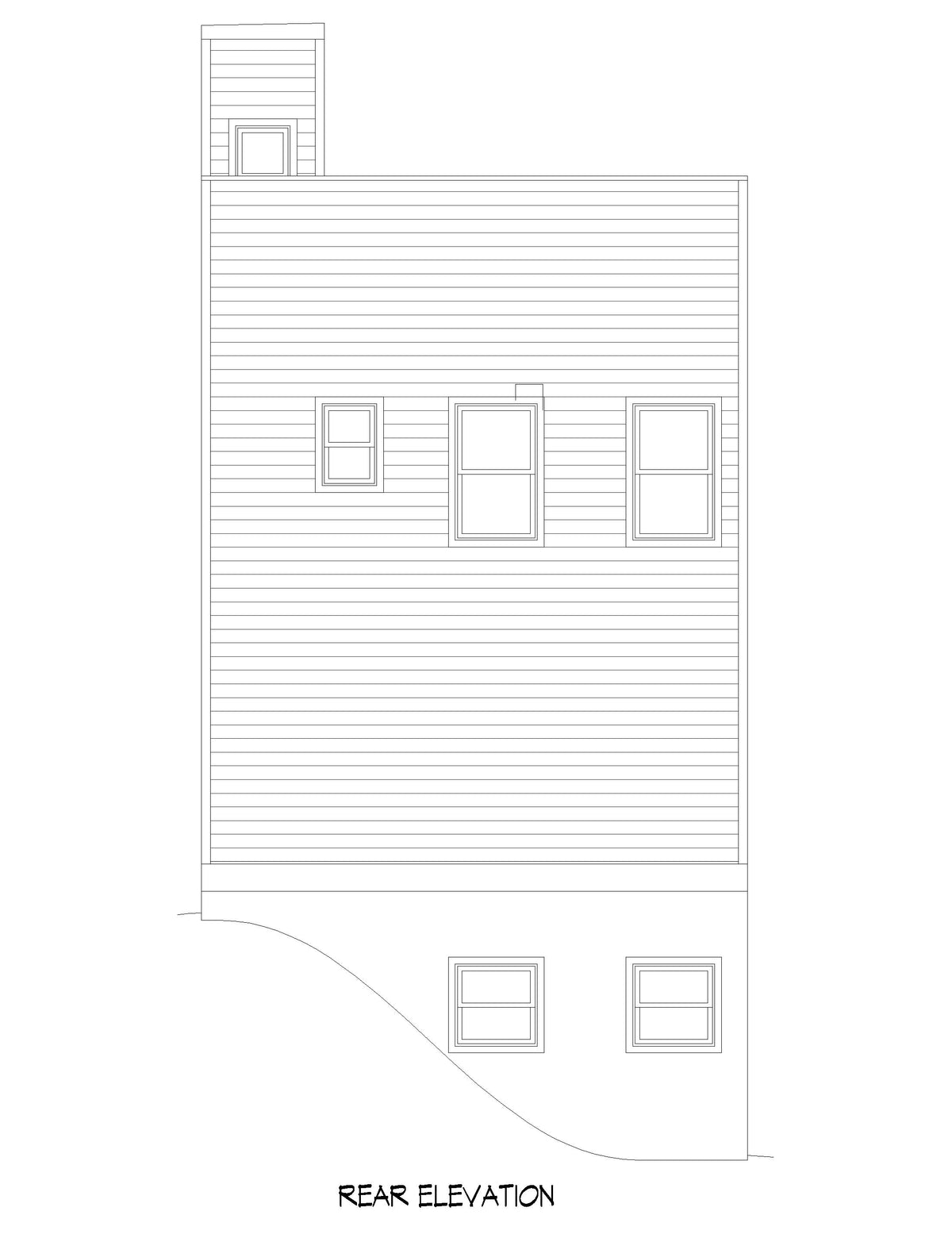 L7339-A Keystone House Rear