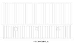 L7304-A Cold Springs Garage Left