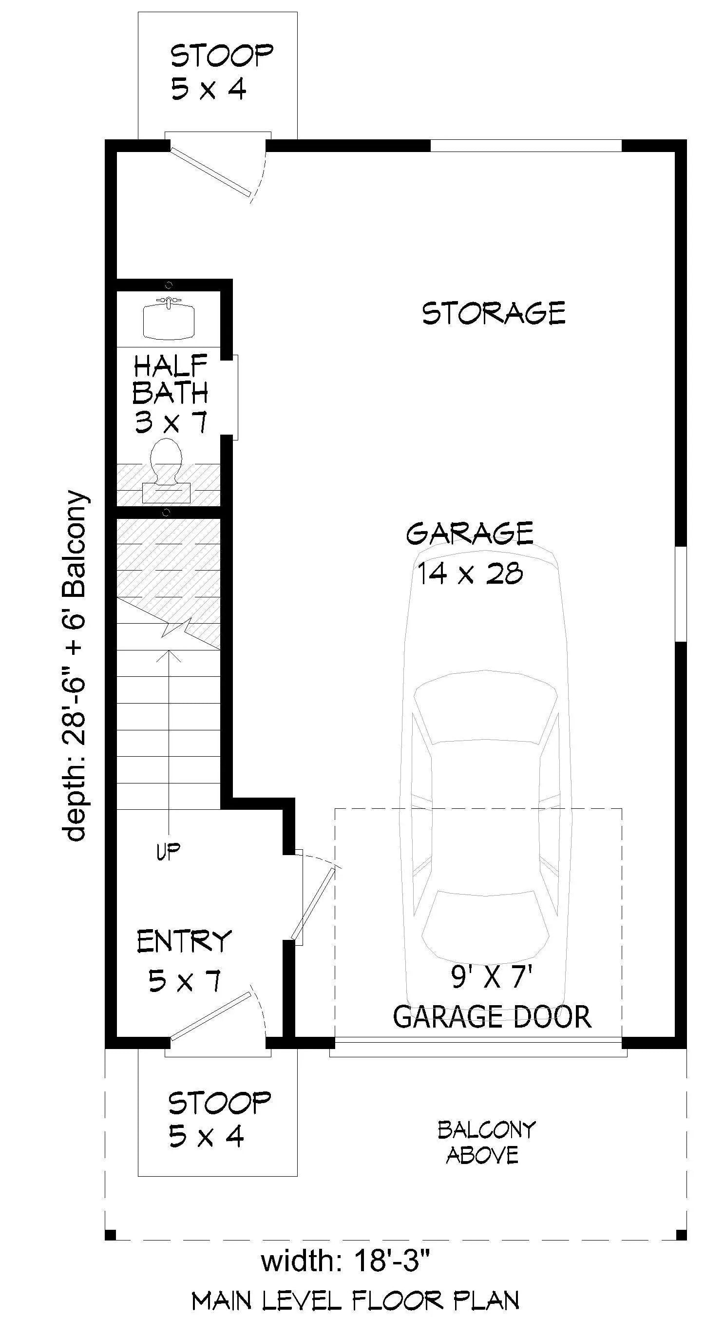 Kenwood Garage Plan - Archival Designs House Plans