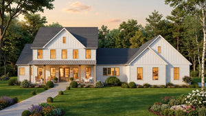 AJ8217-A Modern Farmhouse, 4 Bedrooms, 3.5 Bathrooms | VD1034 House Plan Exterior