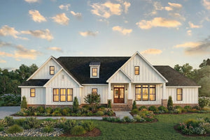 C591-A Modern Farmhouse, 3 Bedrooms, 2.5 Bathrooms | Palmetto House Exterior-1