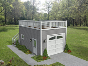 L7334-A Belmont Garage House Plan