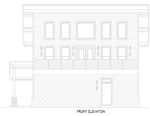 L7301-A Eagle Point House Front