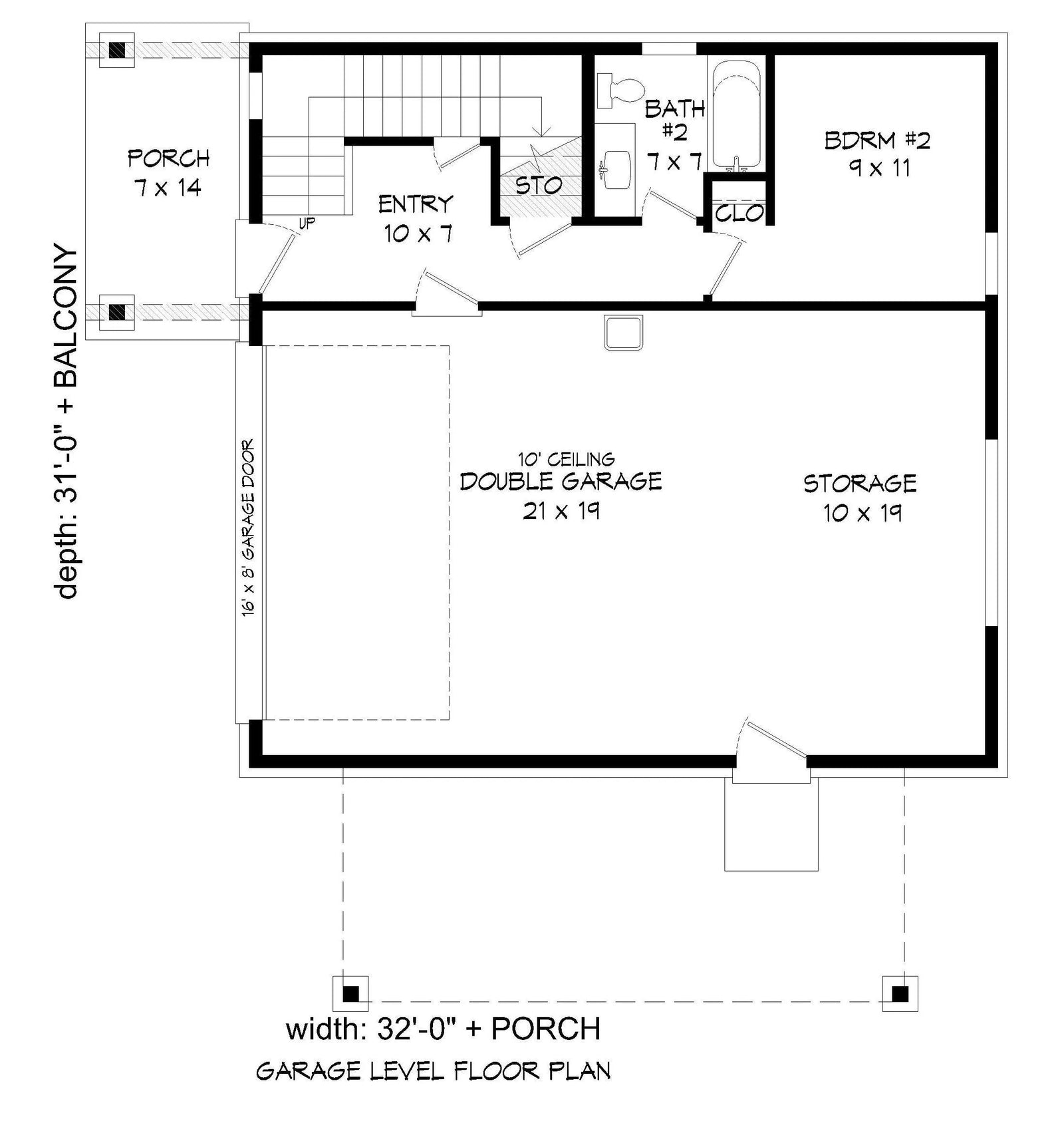 Eagle River 2.1.1 House Plan - Archival Designs House Plans