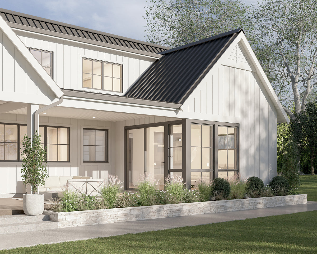 4-Bed Contemporary Farmhouse with Home Office - 3717 Sq Ft