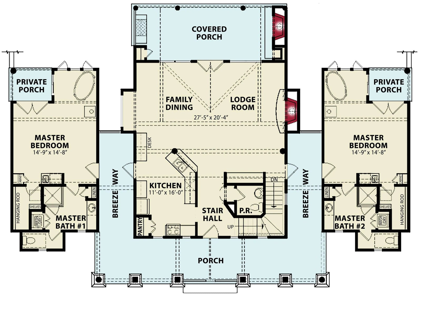 Diamond Creek Cottage - Archival Designs House Plans