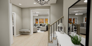 D7375-A Hugo House Foyer