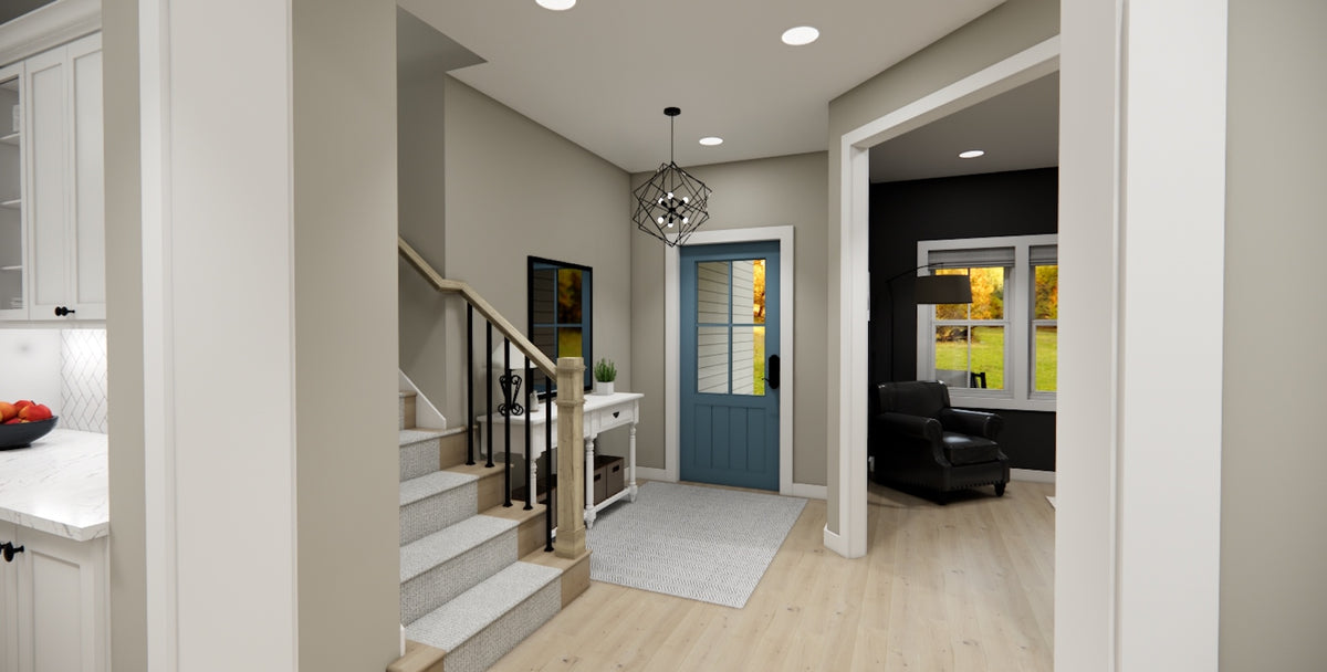 D7375-A Hugo House Foyer