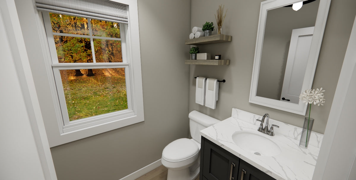 D7375-A Hugo House Powder Room