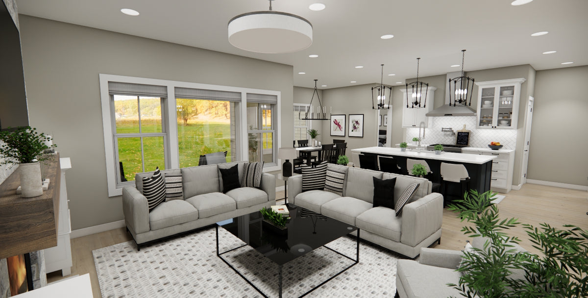 D7344-A Oslo House Living 2