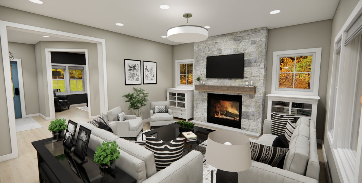 D7344-A Oslo House Living