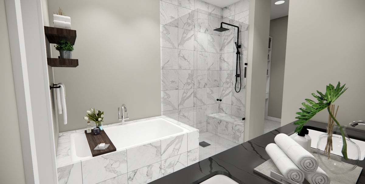 D7344-A Oslo House Master Bathroom