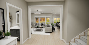 D7347-A Lino Lakes House Foyer