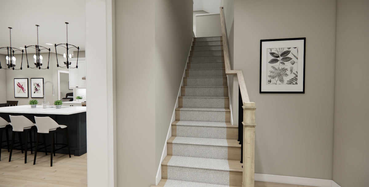 D7347-A Lino Lakes House Stairs