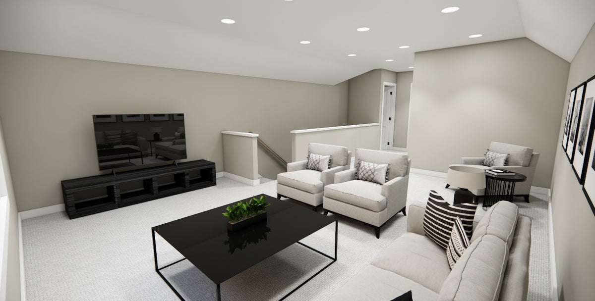 D7347-A Lino Lakes House Loft Living