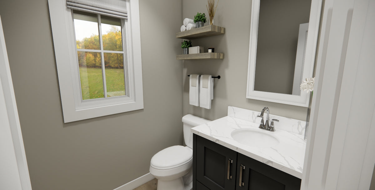 D7356-A Distant Shores House Powder Room