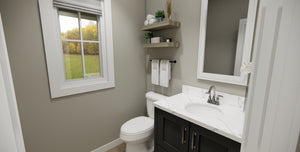 D7359-A Hidden Valley House Powder Room