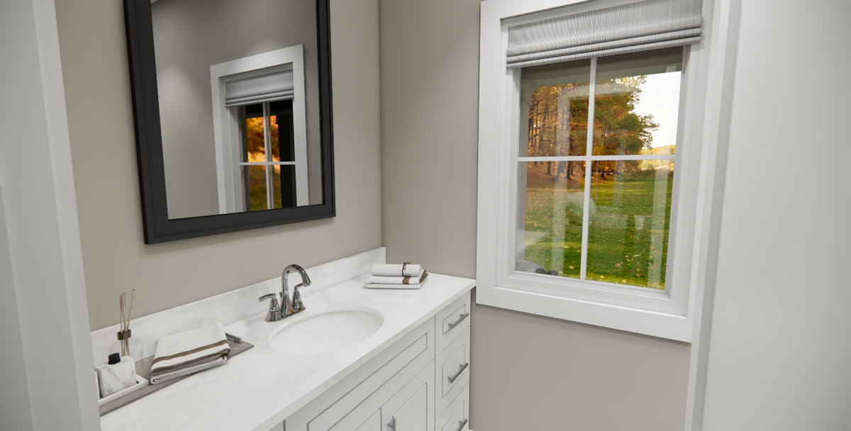 D7356-A Distant Shores House Guest Room Bath