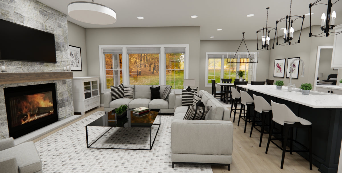 D7356-A Distant Shores House Living