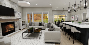 D7359-A Hidden Valley House Living and Eating Bar