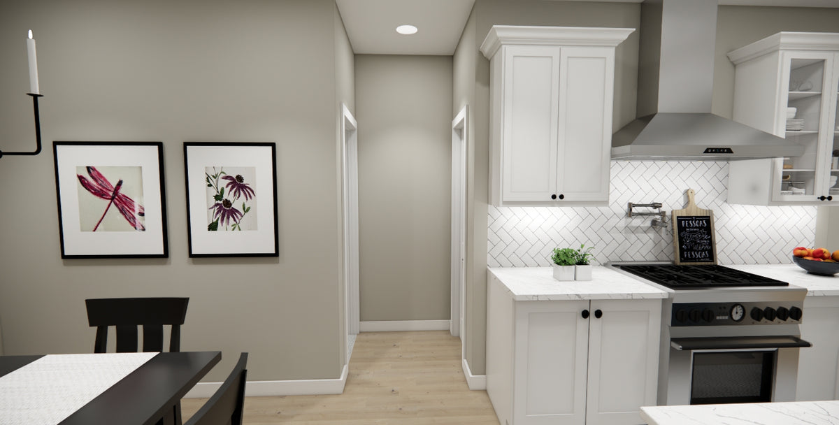 D7356-A Distant Shores House Kitchen