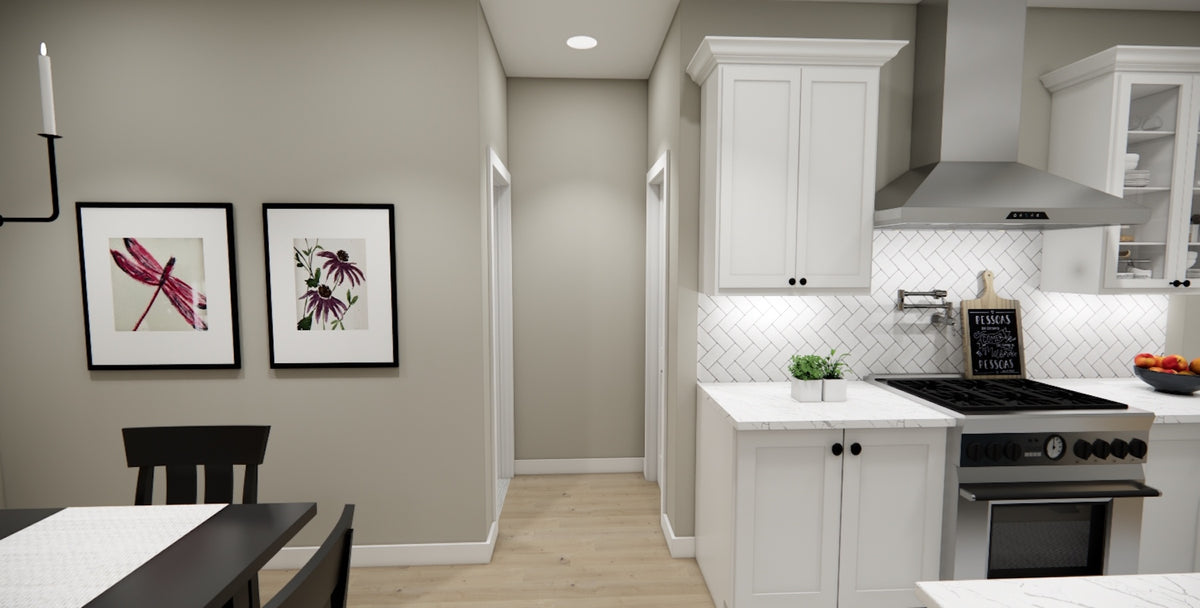 D7359-A Hidden Valley House Kitchen