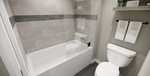 D7359-A Hidden Valley House Second Floor Bath