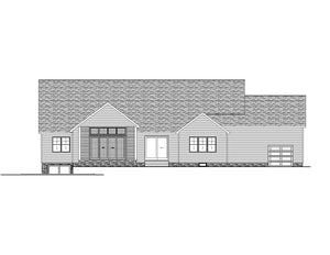 Stylish Craftsman Home with 3 Bedrooms and Basement Foundation