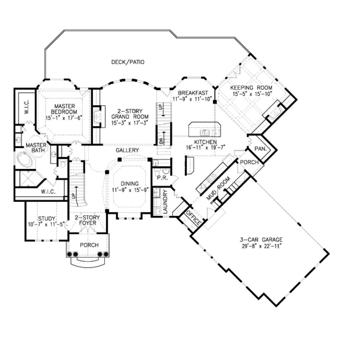 Ashland Manor II - Archival Designs House Plans