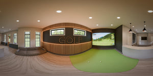 AJ7708-A Modern Barndominium Accessory House Panorama, 758 Square Feet | Plan 1057
