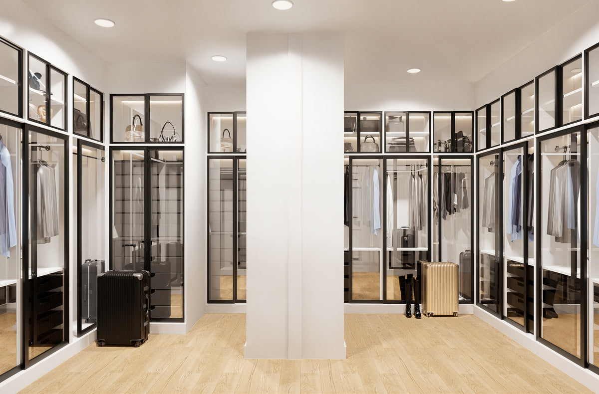 AJ7715-A Mountain Ranch House Walk-in Closet, 3 Bedrooms, 2.5 Bathrooms | Plan 1060 