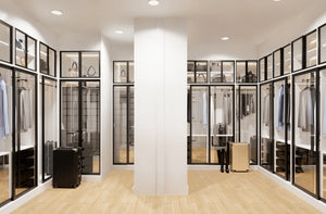 AJ7715-A Mountain Ranch House Walk-in Closet, 3 Bedrooms, 2.5 Bathrooms | Plan 1060 