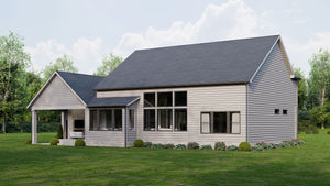AJ7726-A Craftsman House, 3 Bedrooms, 2.5 Bathrooms | Plan 1063 Exterior-5