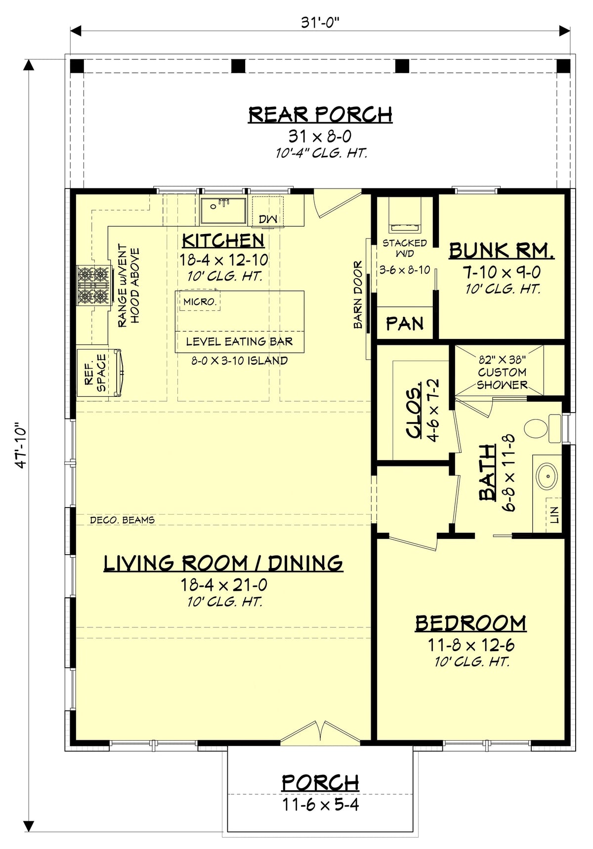 Carolina Ridge House Plan - Archival Designs House Plans