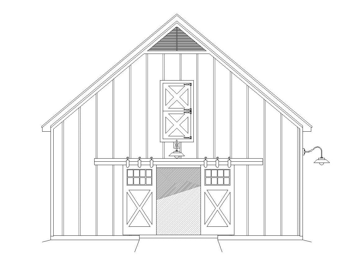 Ticonderoga Barn House Plan