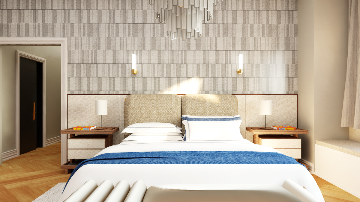 Q7486-A Modern Farmhouse Master Bedroom, 4 Bed, 4.5 Bath | Plan 2543
