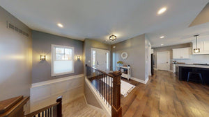 Stylish Craftsman Home with 3 Bedrooms and Basement Foundation