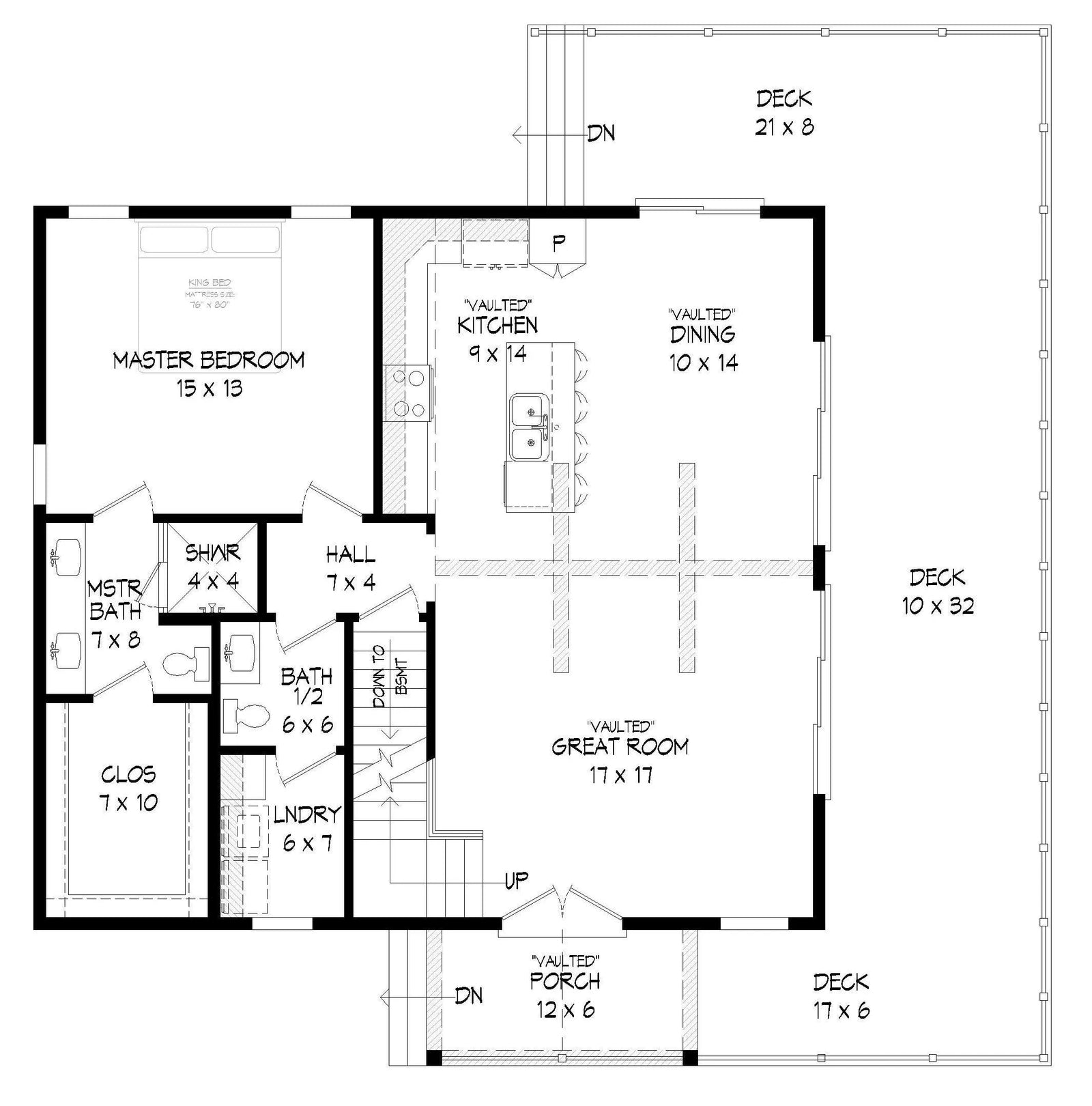 Pine Haven 4.1 House Plan - Archival Designs House Plans