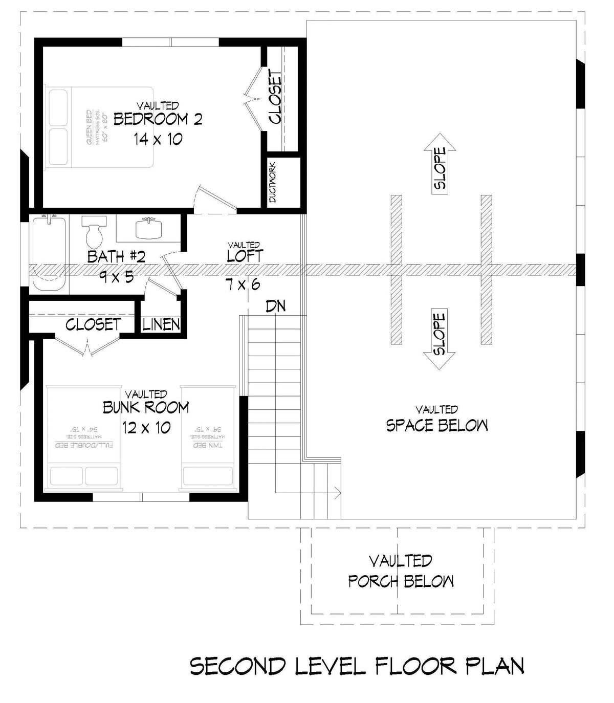 Pine Haven Second Floor Plan