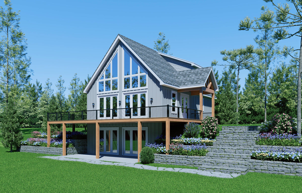 L7801-A Mountain House, 3 to 5 Bedrooms, 2 or 3 Bathrooms | Pine Haven 5.5 Exterior